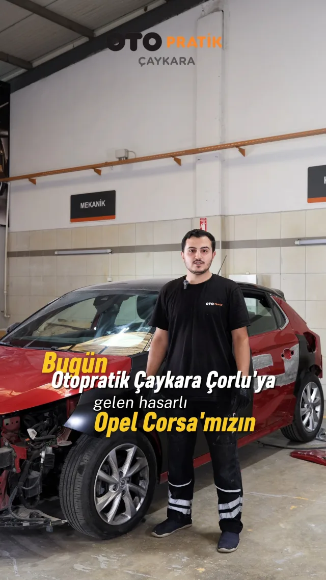 🚗 Opel Corsa’nın yenilenme süreci başladı! | PART 1 Otopratik Çaykara Çorlu’ya hasarlı şekilde gelen Opel Corsa’mızda,...
