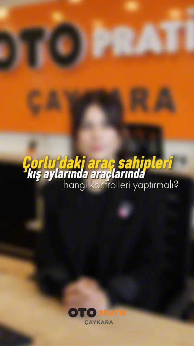 ❄️ Kışa hazır mısınız? Aracınızın kış bakımlarını ihmal etmeyin! Akü, antifriz, lastikler, fren sistemi ve diğer önemli kontrollerle aracını...